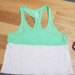 Race back tank top